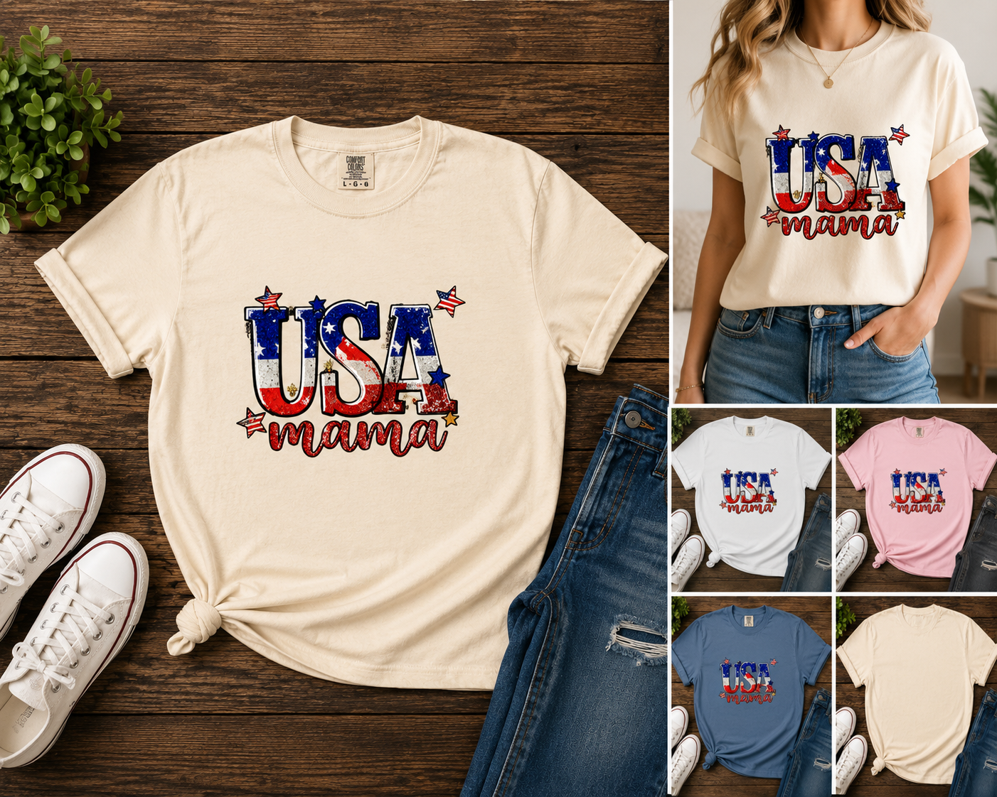 USA Mama T-Shirt