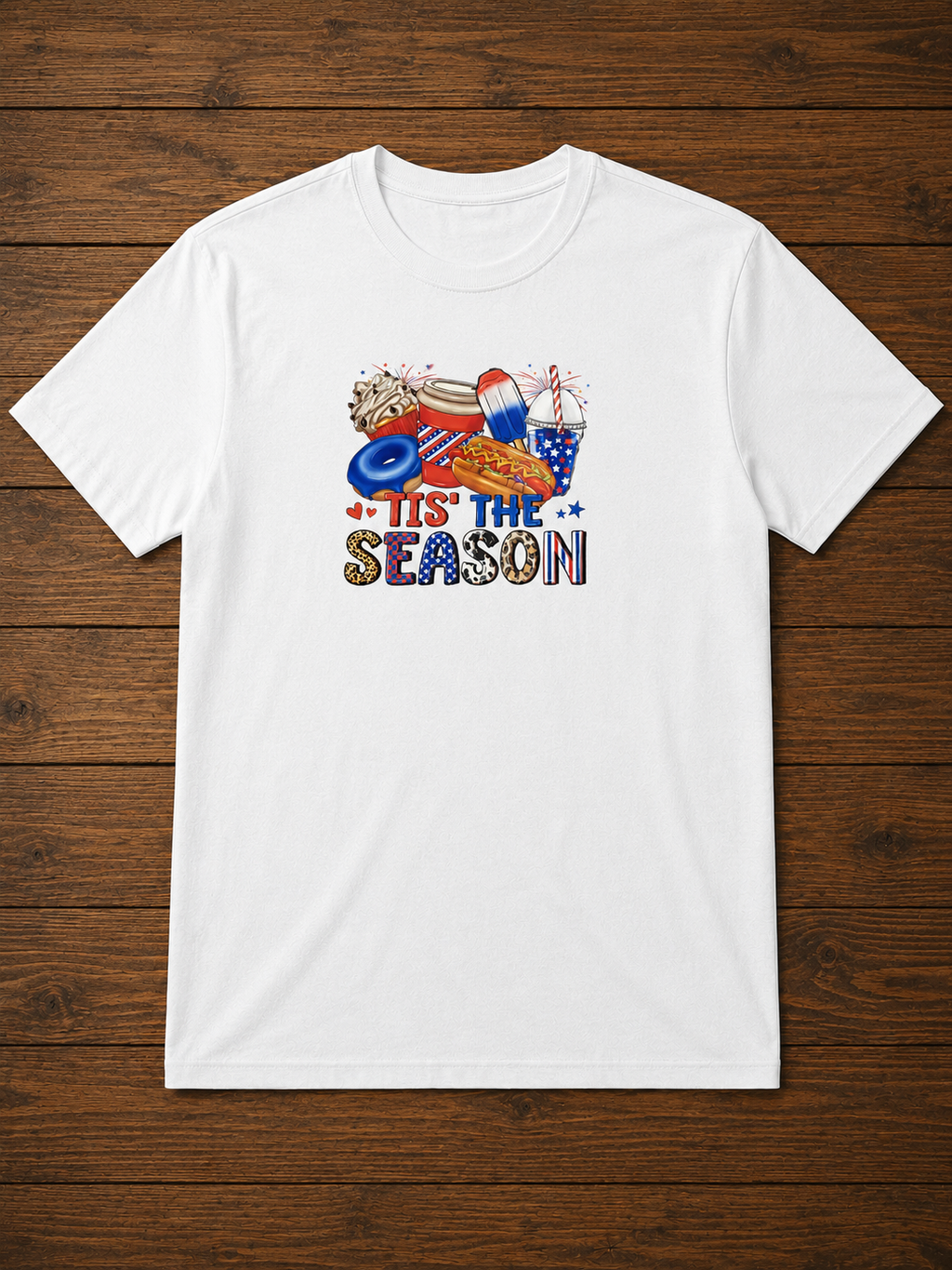 Tis' The Season 4th of July T-Shirt