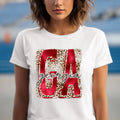 GA Leopard Georgia Script T-Shirt & Sweatshirt