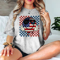 Patriotic Drip Smiley Face T-Shirt