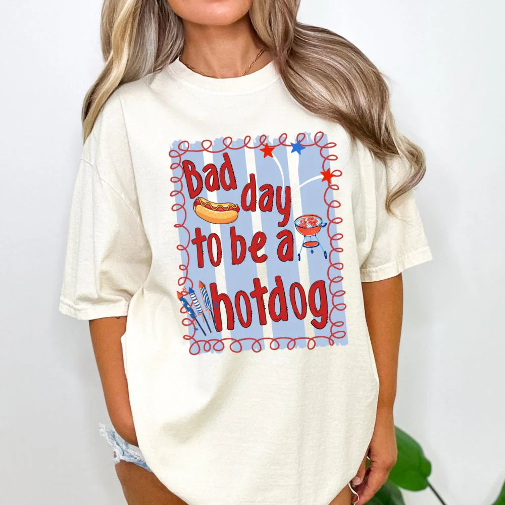 Bad Day to Be a Hotdog T-Shirt