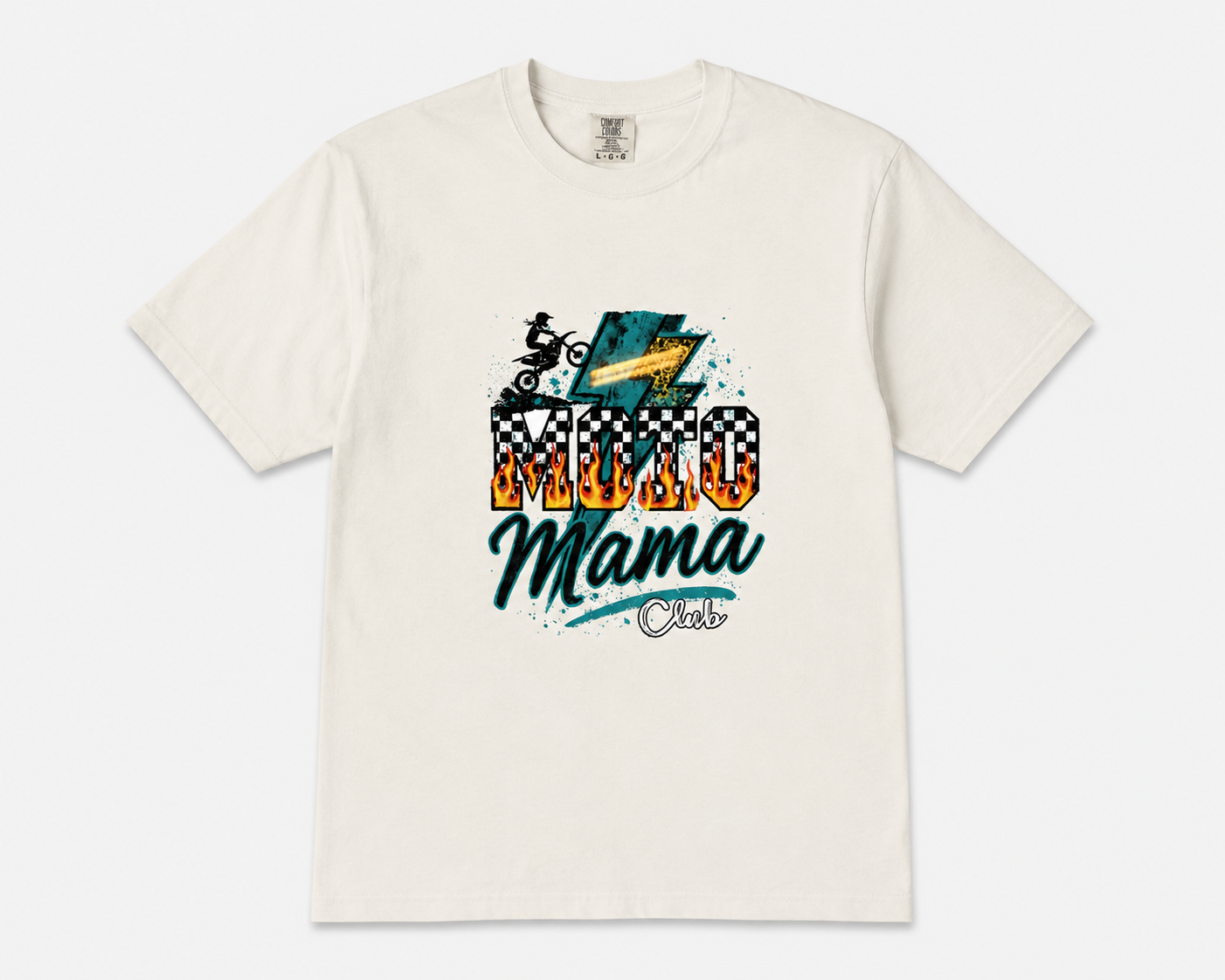 Moto Mama Club T-Shirt - Girl Version
