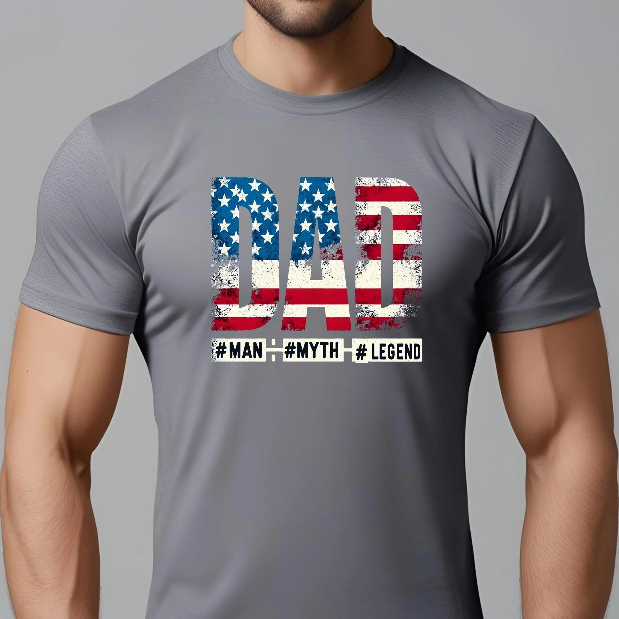 DAD #Man #Myth #Legend T-Shirt