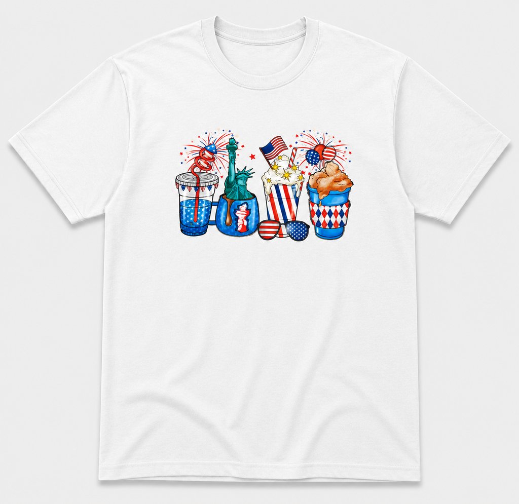Patriotic Drinks T-Shirt