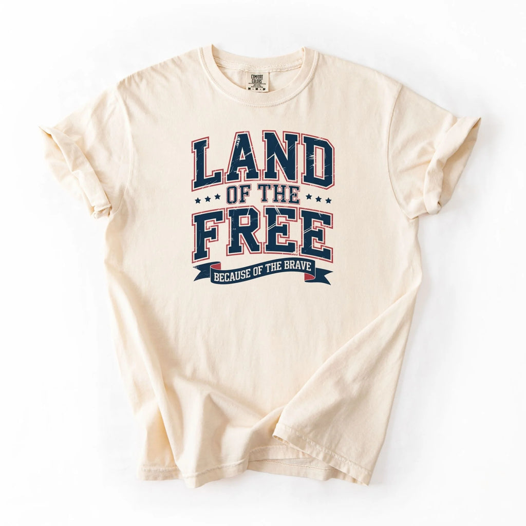 Land of the Free Because of the Brave T-Shirt