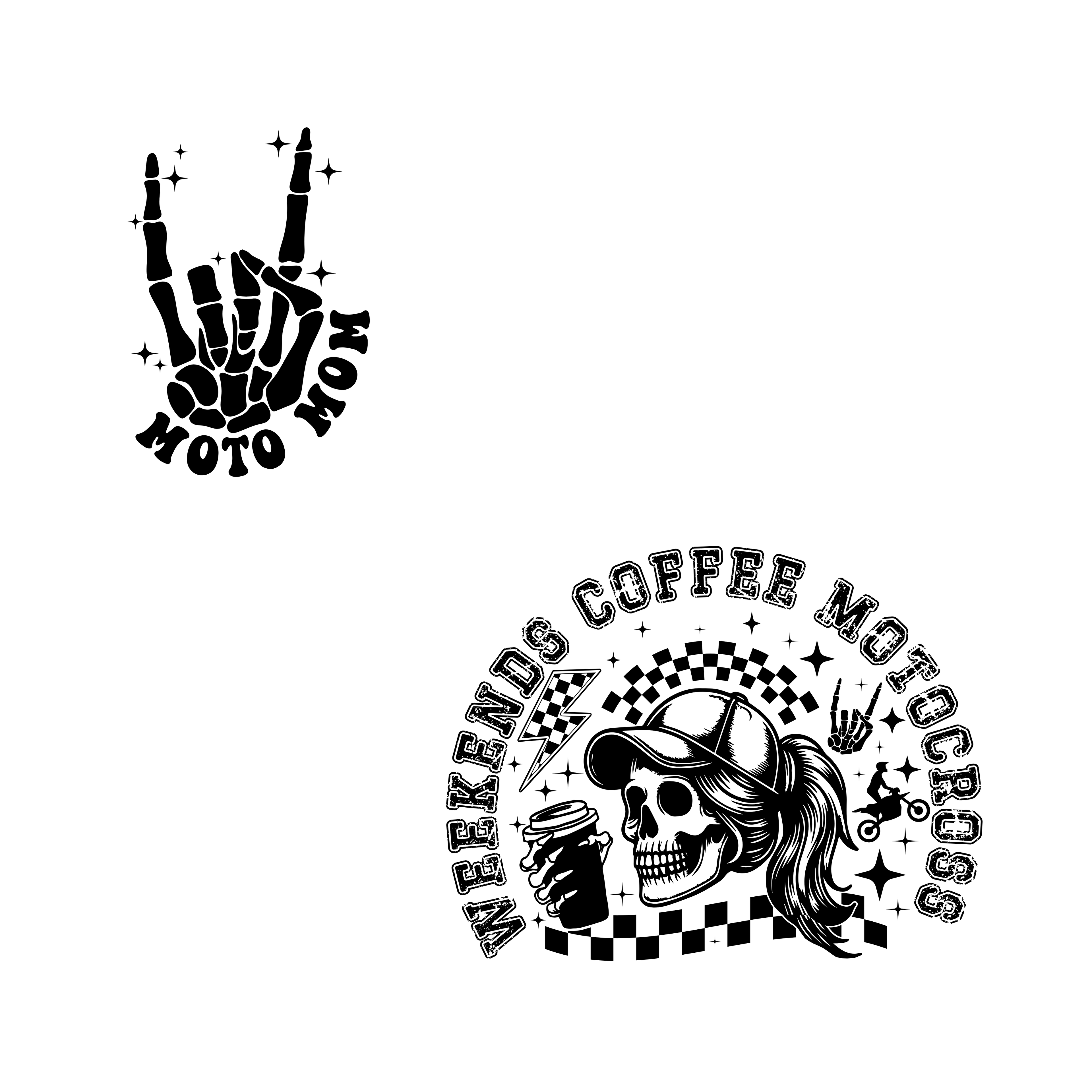 Weekends Coffee Motocross Moto Mom Tee
