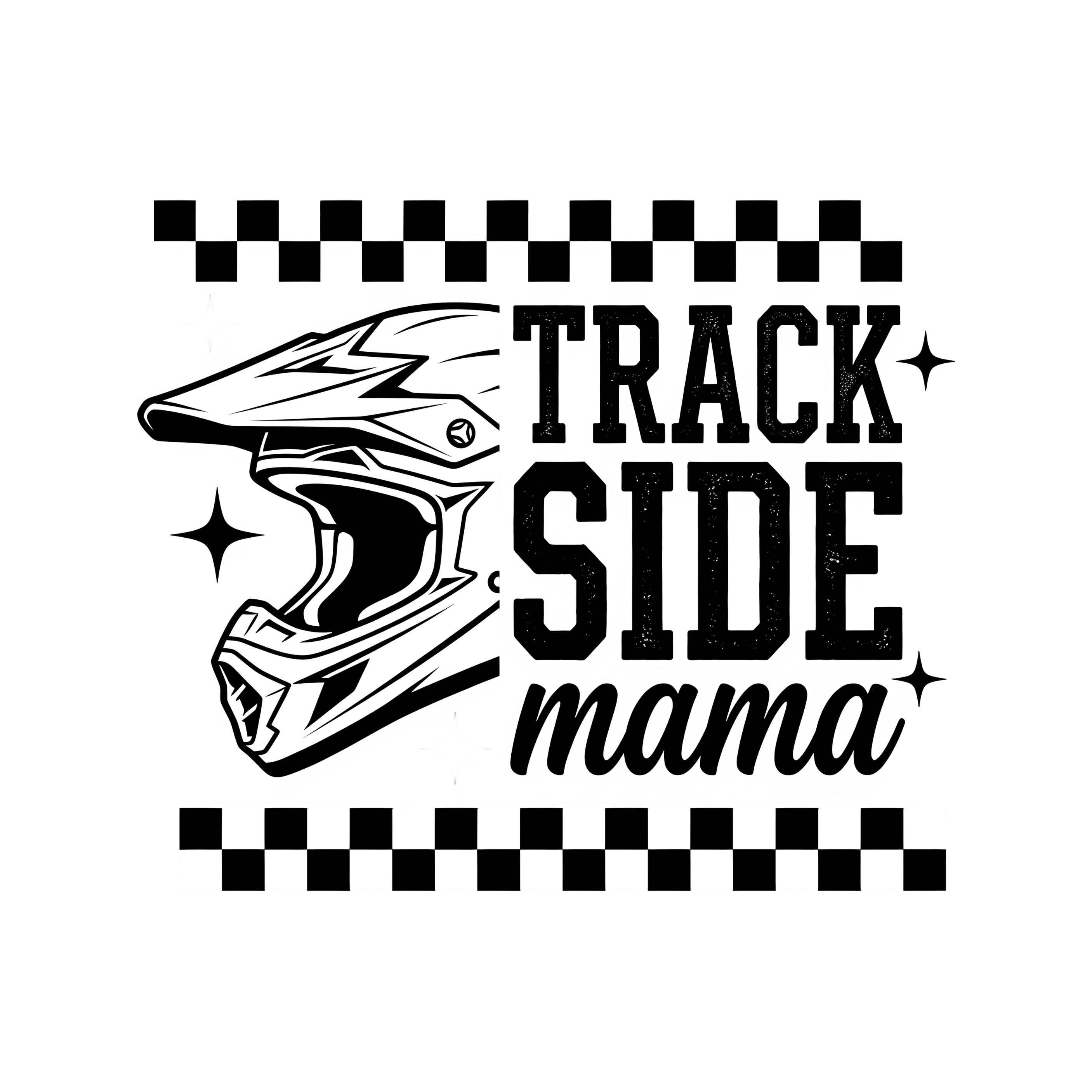 Trackside Mama Tee