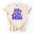 God Bless America Cheetah Stars T-Shirt