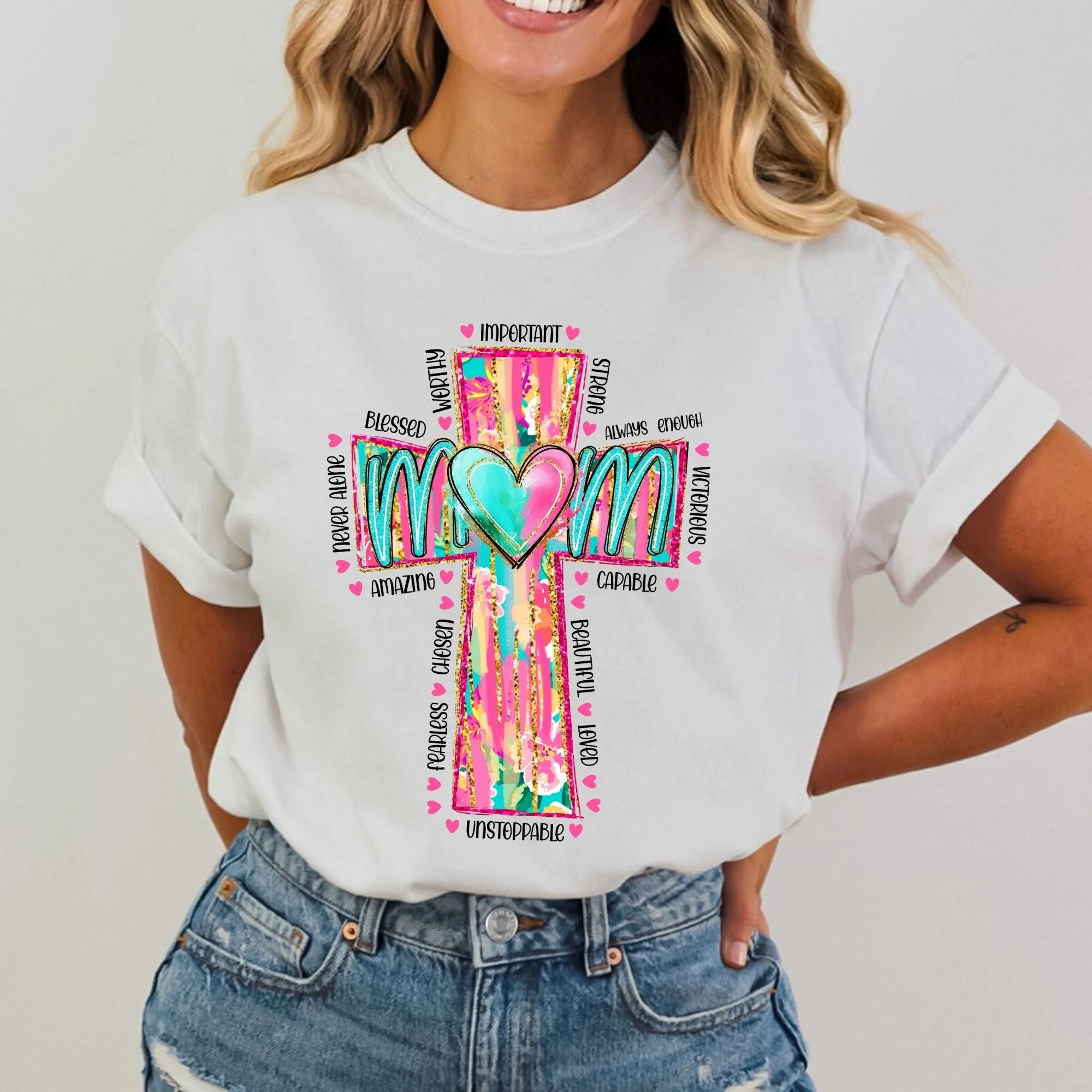 Mom Cross T-Shirt