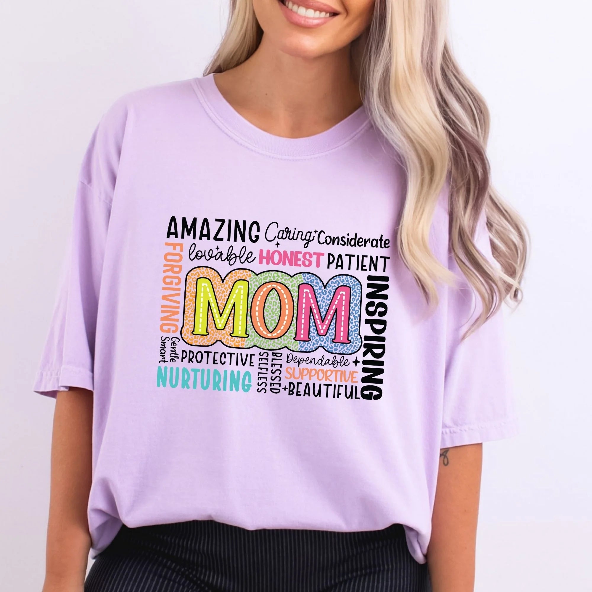 Mom Word Art T-Shirt
