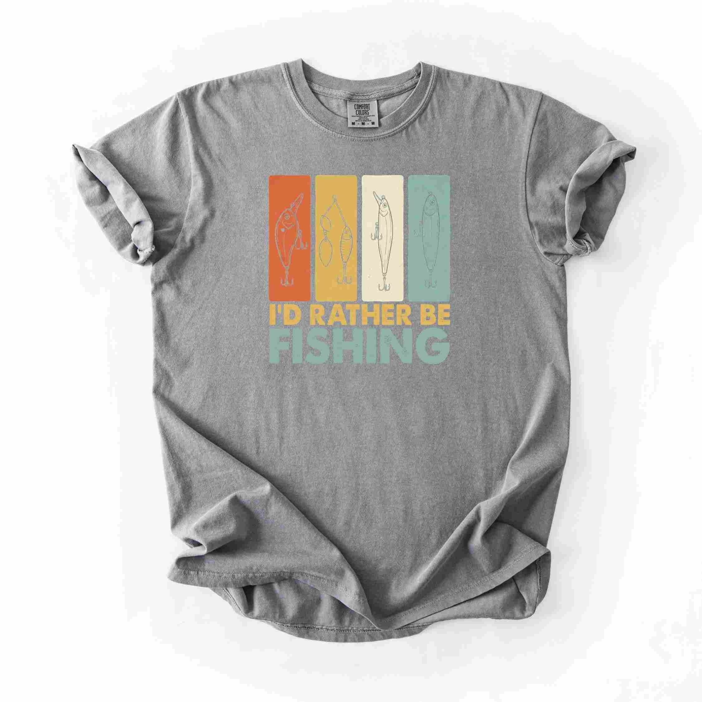 I'd Rather Be Fishing T-Shirt