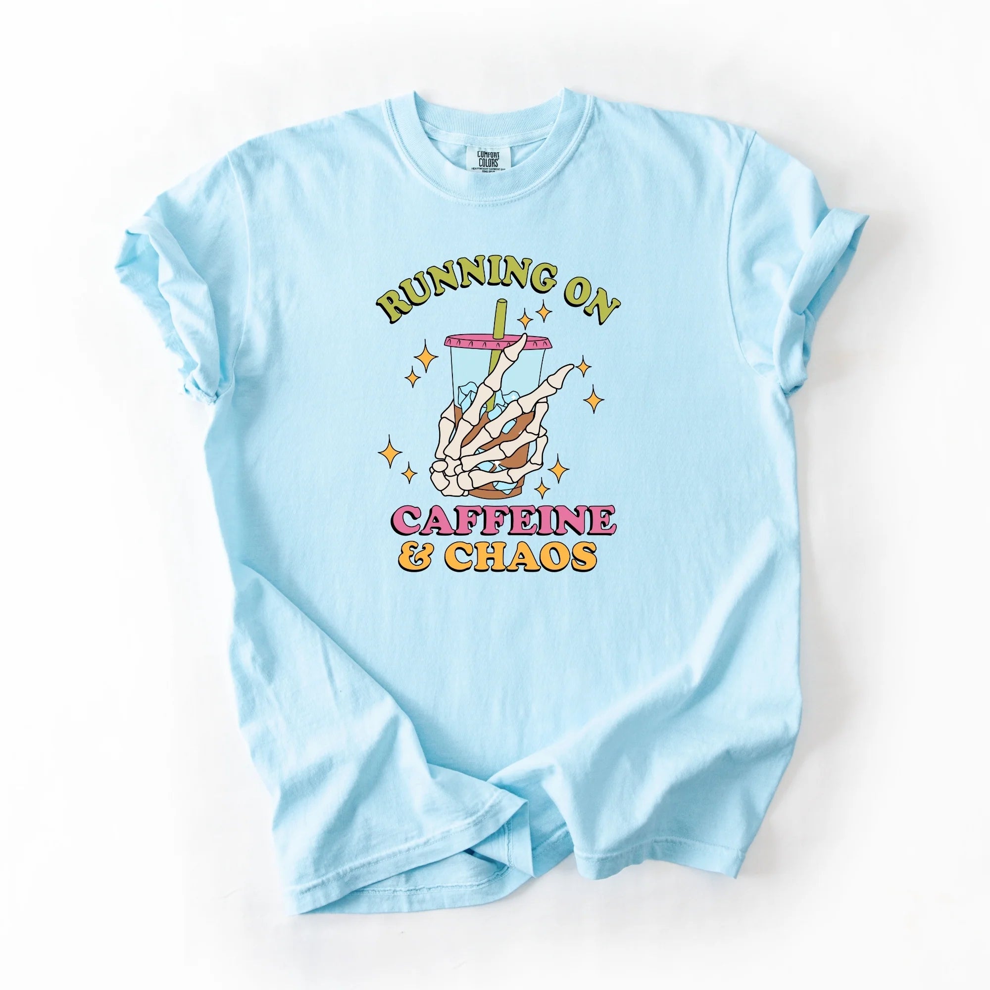 Running on Caffeine & Chaos T-Shirt