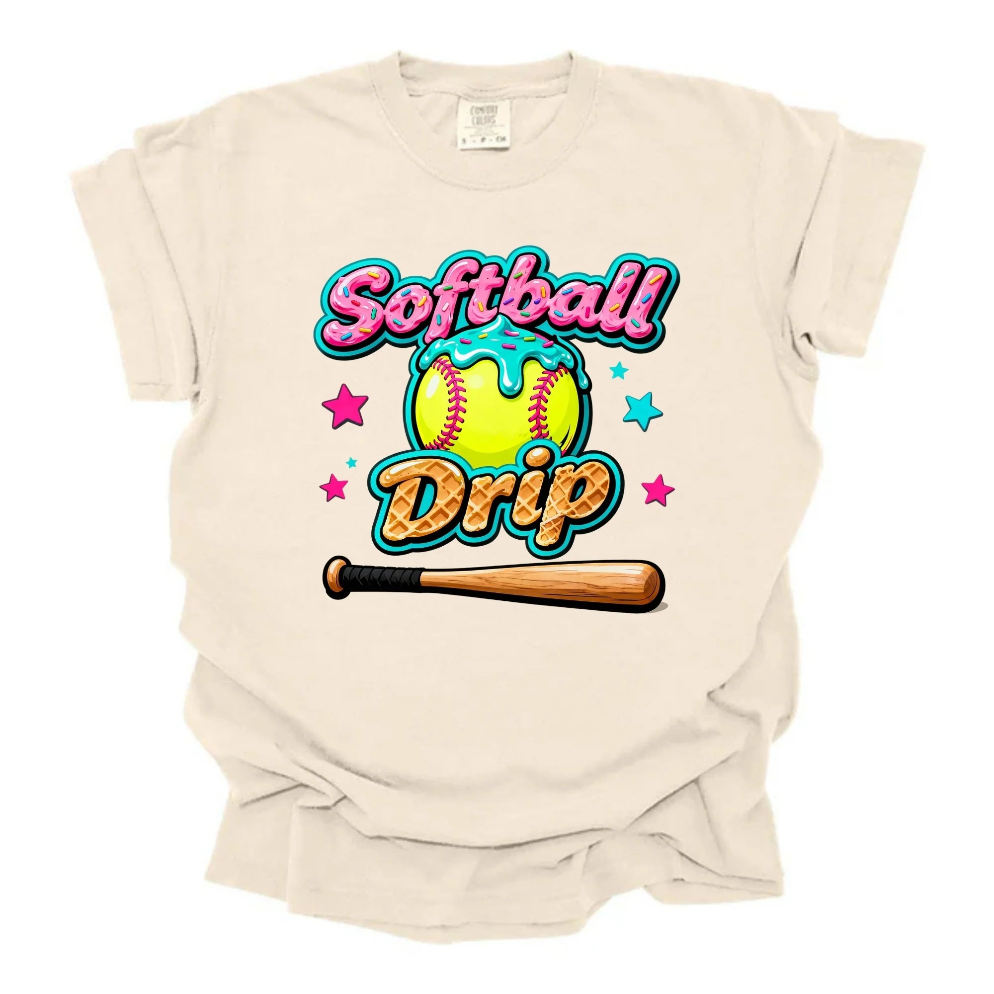 Softball Drip T-Shirt