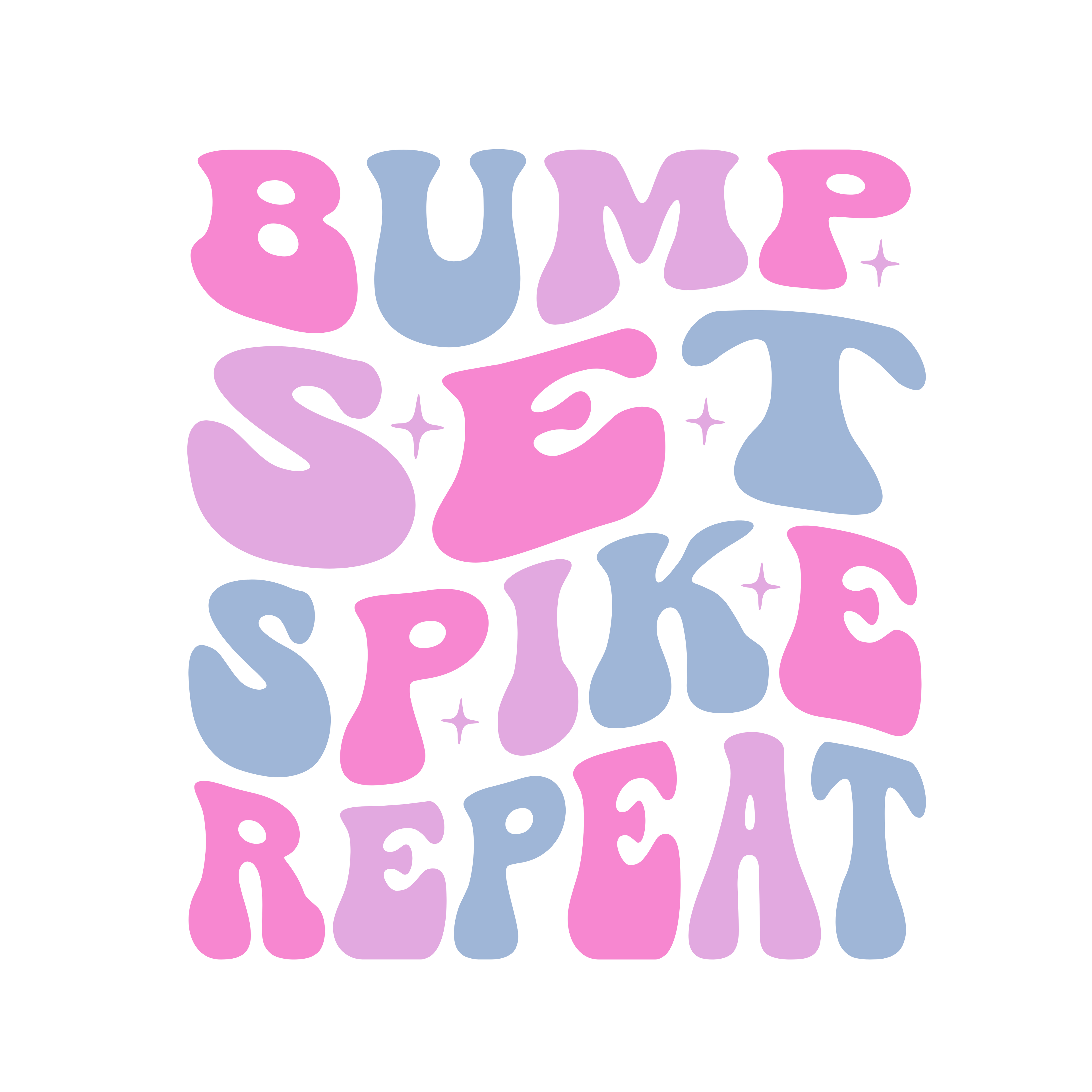 Bump Set Spike Repeat Tee