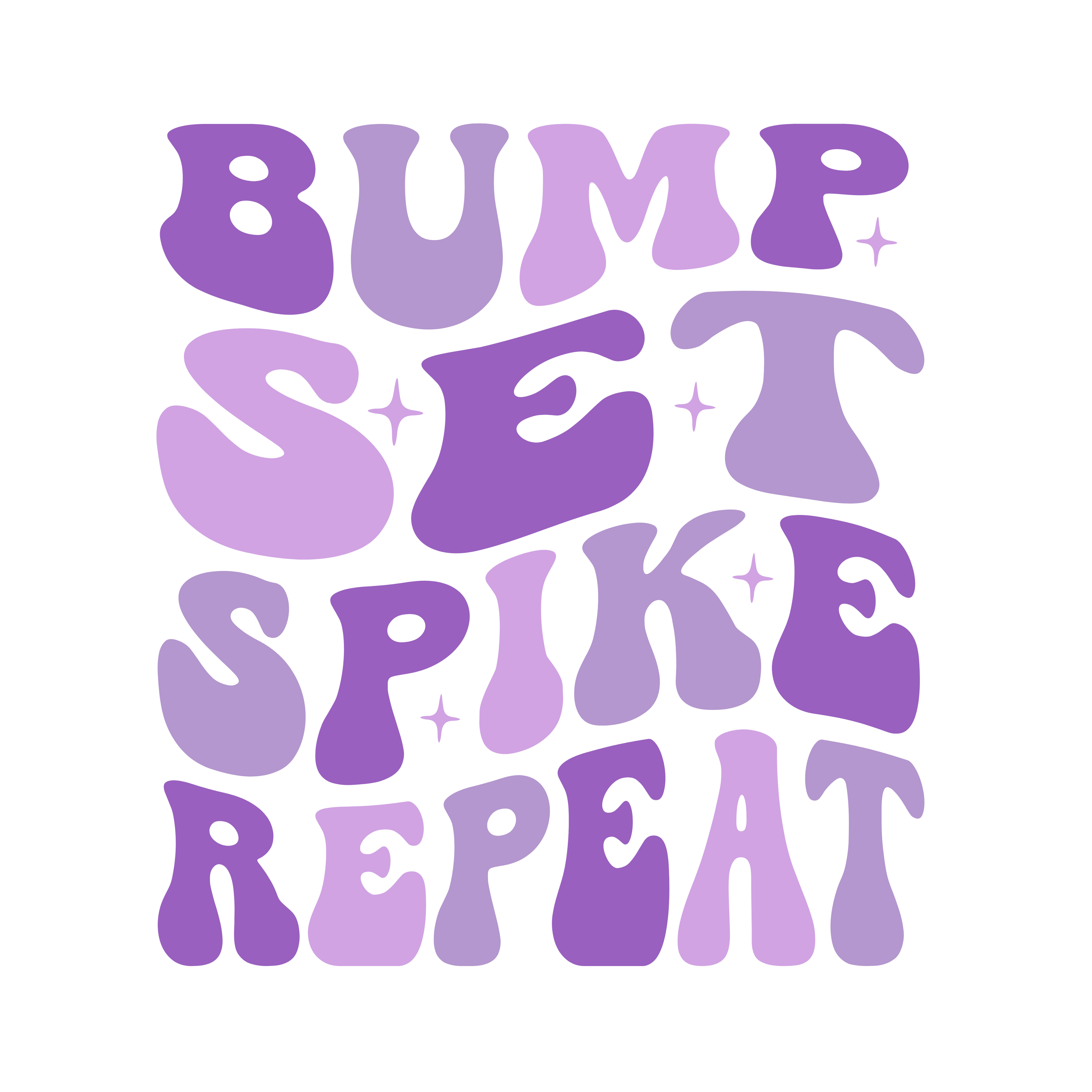 Bump Set Spike Repeat Tee