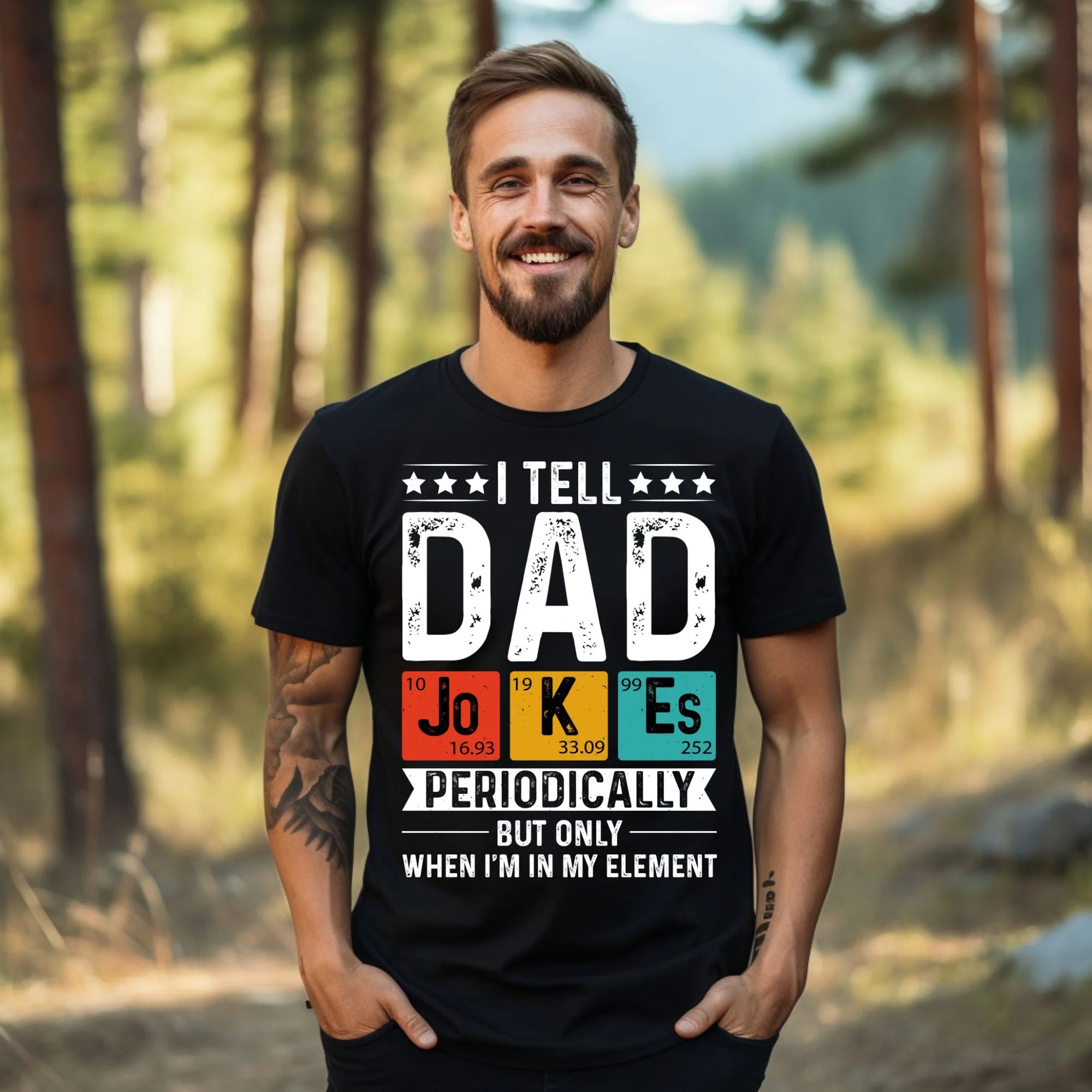 I Tell Dad Jokes Periodically T-Shirt