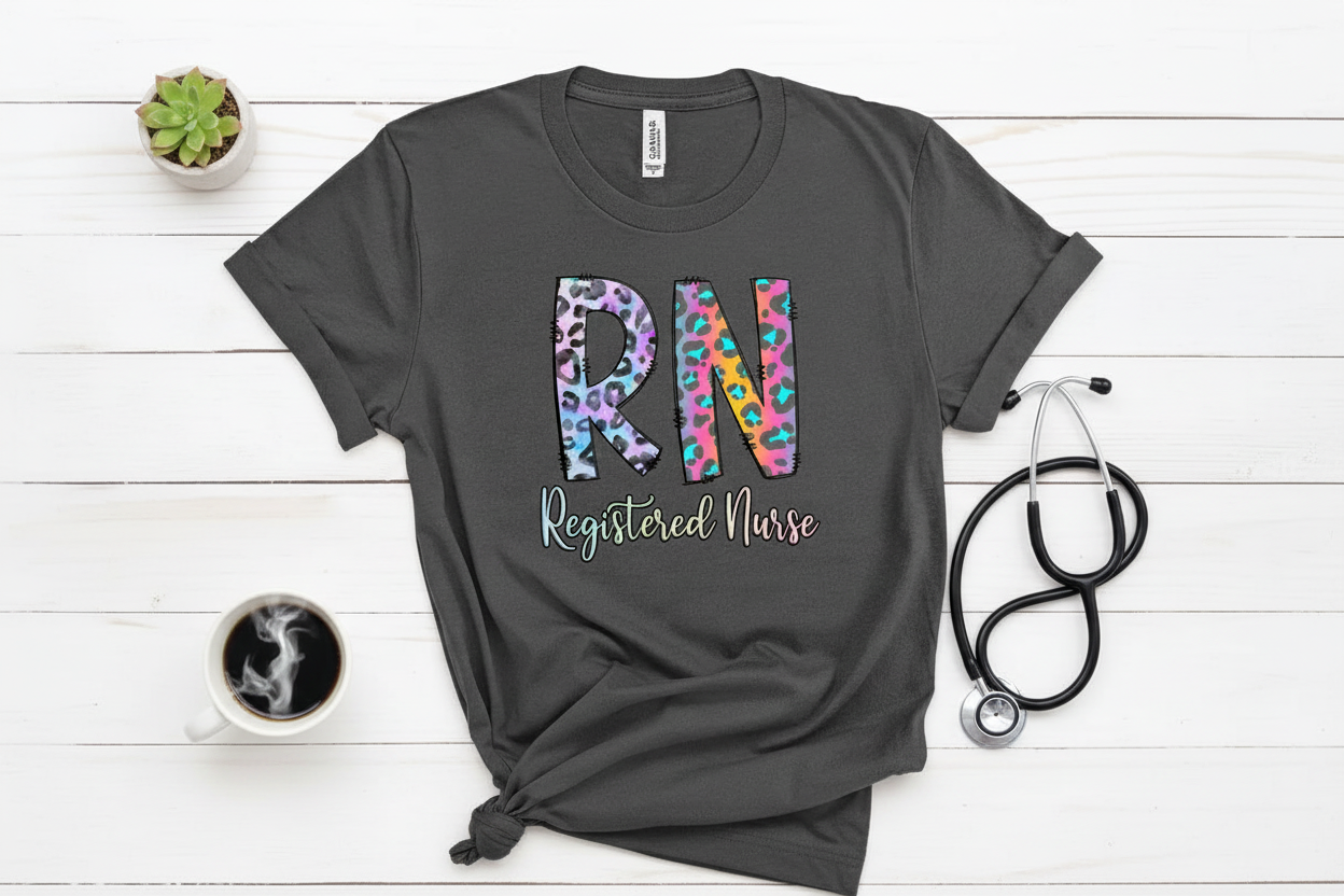 RN Nurse Clean Flat Lay