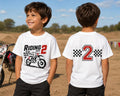 Riding Into Birthday Motocross Tee