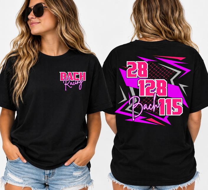 Custom Geometric Motocross Racing Apparel | Personalized Name & Number