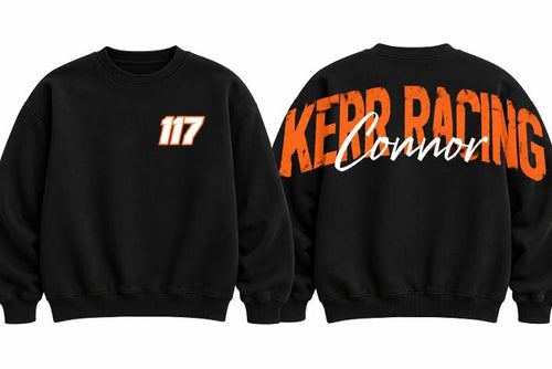 Custom Big-Back Racing Sweatshirt | Personalized Rider Name & Number