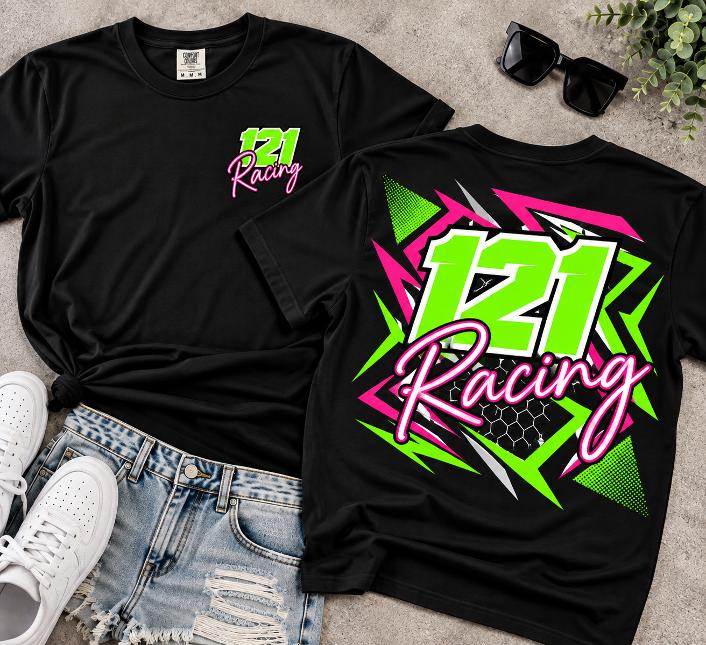 Custom Geometric Motocross Racing Apparel | Personalized Name & Number