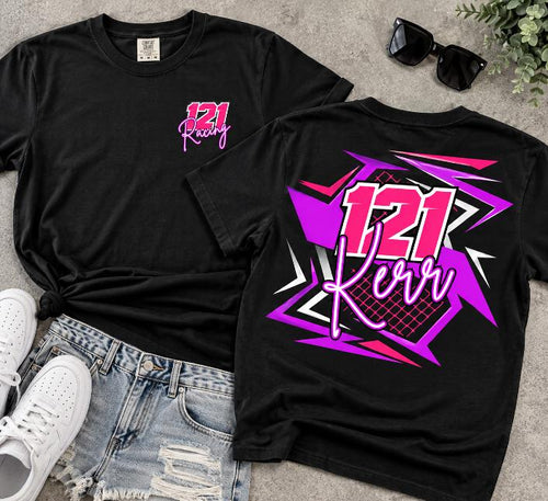 Custom Geometric Motocross Racing Apparel | Personalized Name & Number