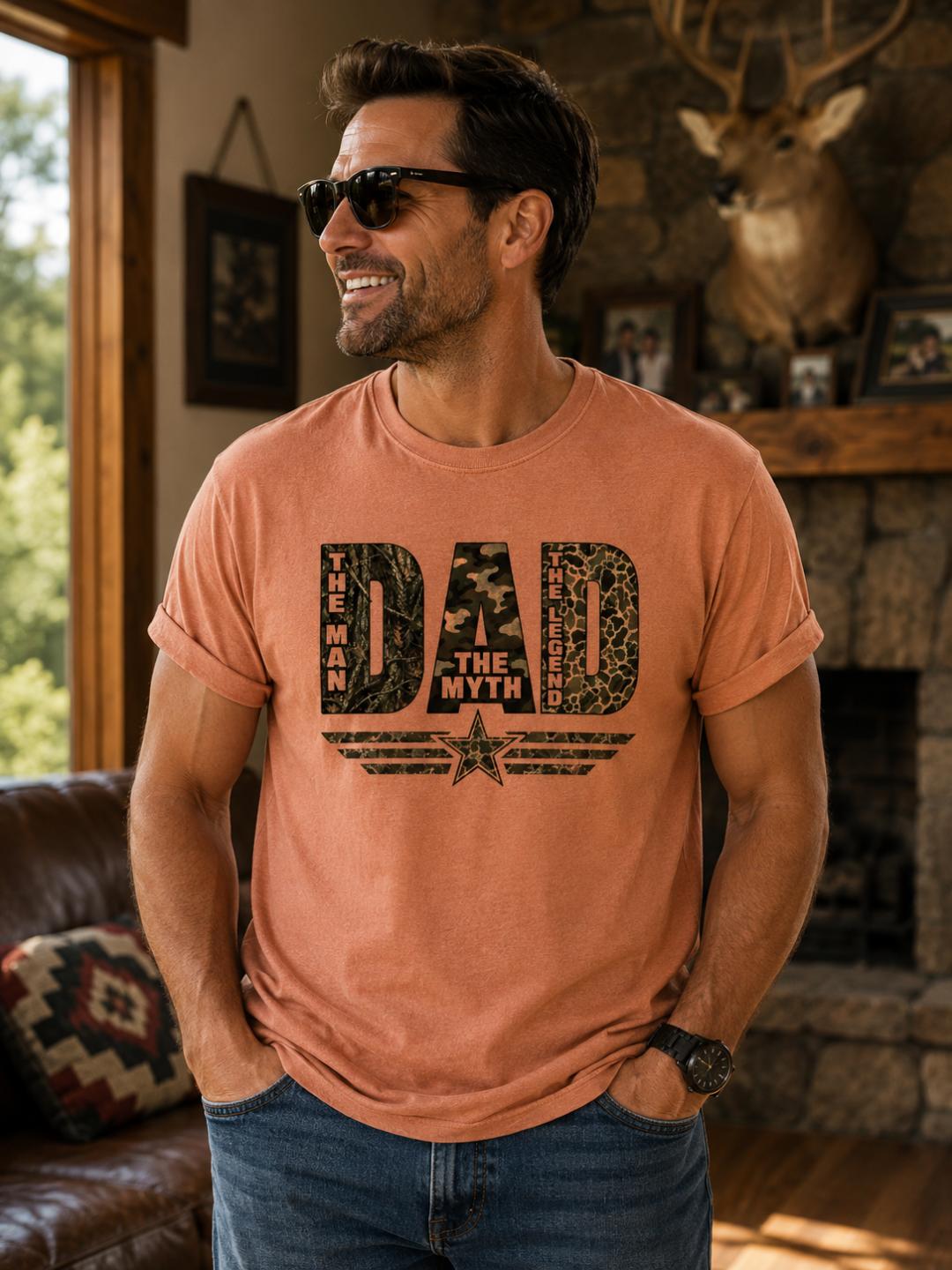 Dad The Man The Myth The Legend T-Shirt