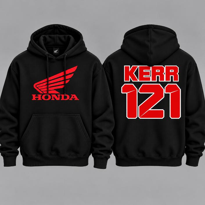 Custom Motocross Hoodie | Personalized Rider Name & Number