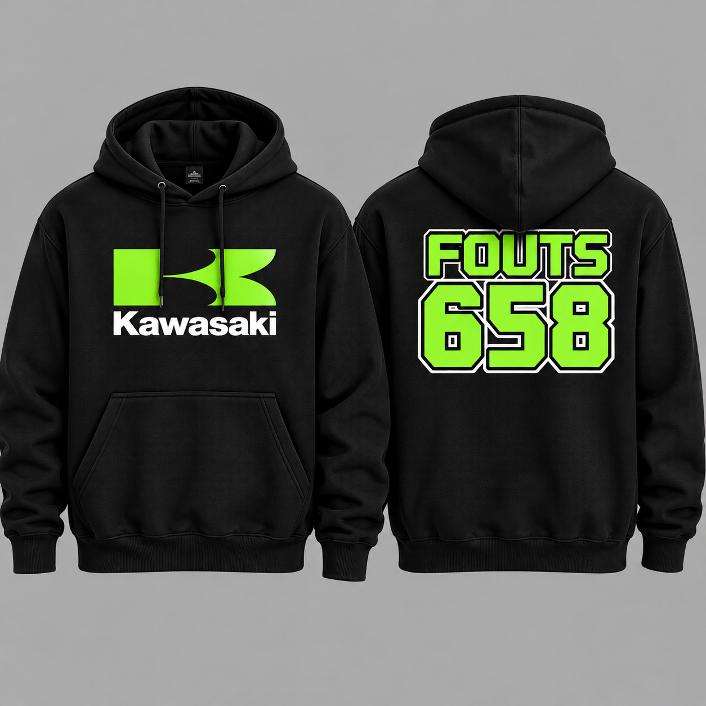 Custom Motocross Hoodie | Personalized Rider Name & Number