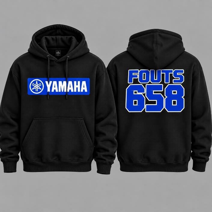 Custom Motocross Hoodie | Personalized Rider Name & Number